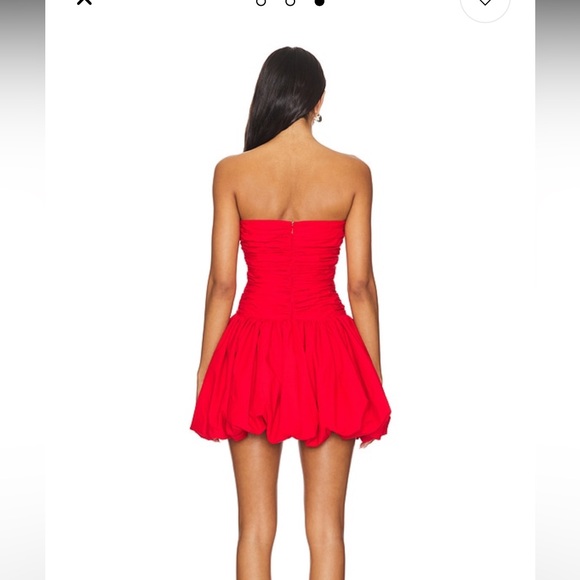 Lovers & Friends Abigail Mini Dress Red Sz M - Picture 3 of 5